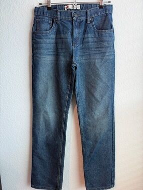 Levi's Medium Blue Straight Leg Jeans